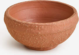 Dekorative Schale Aus Terrakotta Agnon Rot Sienna