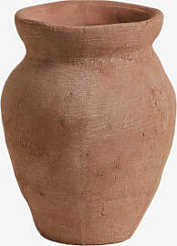 Dekorativer Terrakotta-vase Elishia ↑25 Cm -