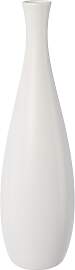 Dekovase CREATIV HOME "Vase", weiß,