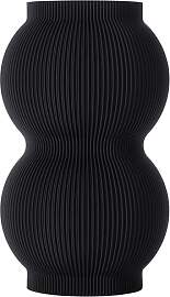 Dekovase Danna XL 38 cm Bodenvase Schwarz Deko