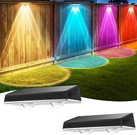 Delaiglow Solarlampen für außen wand, Solar