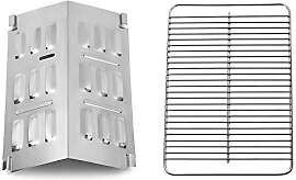 DELSbbq 80631 Edelstahl Grillrost und 9201