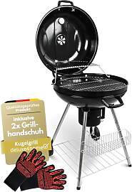 deluxe4home® Kugelgrill mit Deckel Ø55 cm I