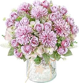 DEMIUKO Künstliche Blumen wie Echt Kunstblumen