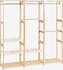 Deneb 3-teiliger Offener Modularer Kleiderschrank