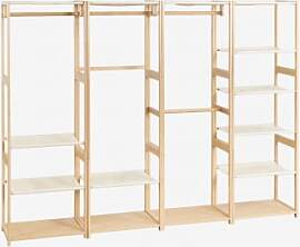 Deneb Bamboo 4-teiliger Offener Modularer