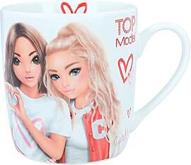 Depesche TOPModel One Love - Tasse in Weiß, mit