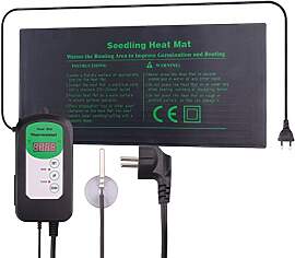 DERNORD Heizmatte Pflanzen mit Thermostat -