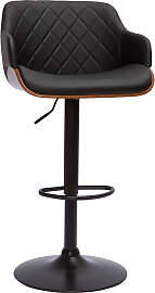 Design-Barhocker höhenverstellbar schwarz und
