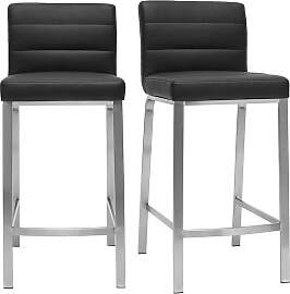 Design-Barhocker Schwarz 66 cm TOMY