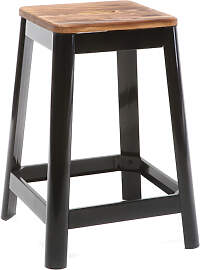 Design-Barhocker Schwarz H 65 cm NICK
