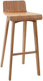 Design-Barhocker / -stuhl Holz naturell