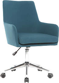 Design Bürosessel Stoff Blaugrün SHANA