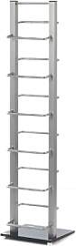 Design CD STÄNDER CD Regal Lounge Tower 92cm aus