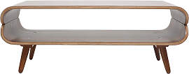 Design-Couchtisch Nussbaum TAKLA