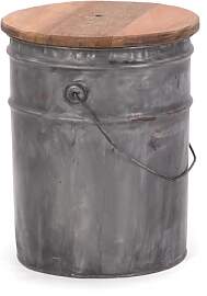 DESIGN DELIGHTS Runder BEISTELLTISCH Barrel| 40x30 