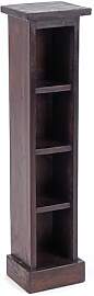 DESIGN DELIGHTS RUSTIKALES Holz CD Regal CD Tower