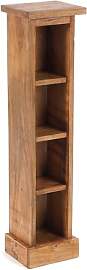 DESIGN DELIGHTS RUSTIKALES Holz CD Regal CD Tower
