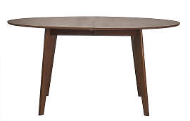 Design-Esstisch ausziehbar Nussbaum L150-200 MARIK