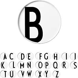 Design Letters Buchstaben Teller Weiß (A-Z) |