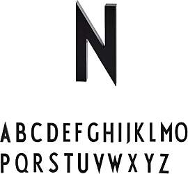 Design Letters Hausbuchstaben/Hausnummer Edelstahl 