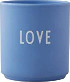 Design Letters Lieblingsbecher Blau LOVE Tasse |