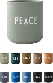Design Letters Lieblingsbecher Grün PEACE Tasse | 