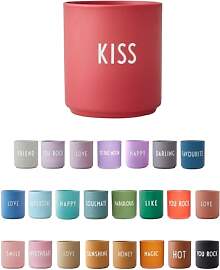 Design Letters Lieblingsbecher Rosa KISS Tasse |