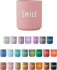 Design Letters Lieblingsbecher Rosa SMILE Tasse |