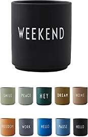 "Design Letters Lieblingsbecher Schwarz