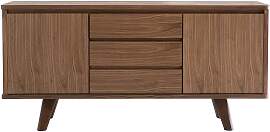 Design-Sideboard Nussbaum FIFTIES