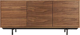 Design-Sideboard Vintage 160 cm Nussbaum MANNY