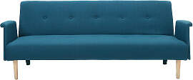 Design-Sofa verstellbar Blau OSCAR