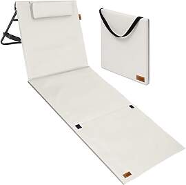 DETEX® Strandmatte mit Rückenlehne Gepolstert