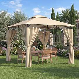 Devoko Garden Pavillon 3x3 Wasserdicht Stabil