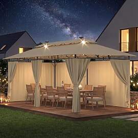 Devoko Garden Pavillon 3x6 Wasserdicht Stabil