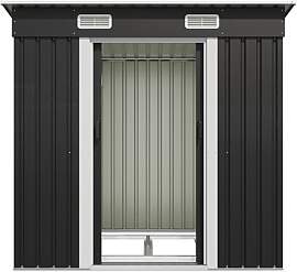 Devoko Metall Geräteschuppen 183x109x182cm mit