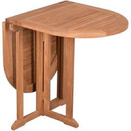 deVries Balkontisch Woodie natur Teakholz B/H/L:
