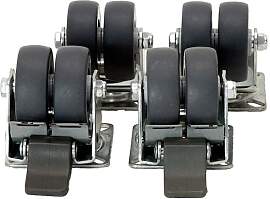 deVries Doppel-Laufrollen für Strandkorb