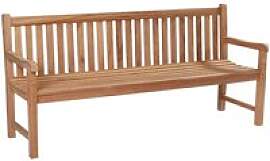 deVries Gartenbank Woodie natur Teakholz B/H/L: