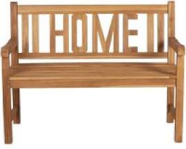 deVries Gartenbank Woodie natur Teakholz B/H/L: