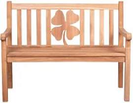 deVries Gartenbank Woodie natur Teakholz B/H/T: