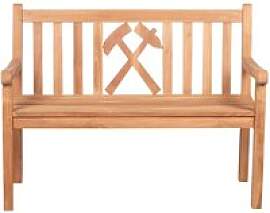 deVries Gartenbank Woodie natur Teakholz B/H/T: