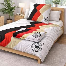 DFB Offizielle Bettwäsche, Set 3-teilig mit