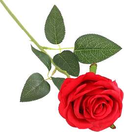 DHSBGWSX 1 Rote Rose, Künstliche Rosenblüte,