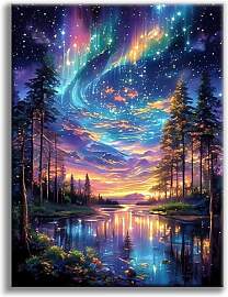 Diamond Painting Erwachsene Sternenhimmel,