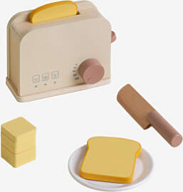 Diamta Kids Toaster Aus Holz Natürliche Farben -