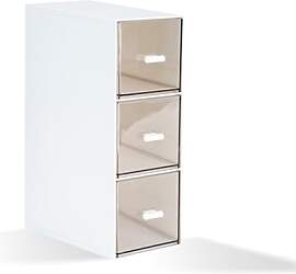 DIBALIYI 1PCS Kunststoff Organizer mit Schubladen, 