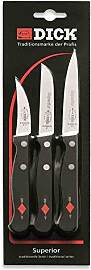 Dick 8470004 Messer-Set, Stahl, Schwarz, 27.5 x