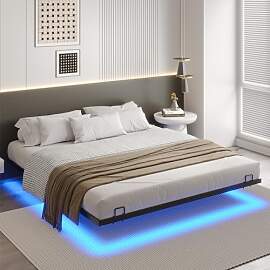 DICTAC Bettgestell 180x200 mit LED Beleuchtung